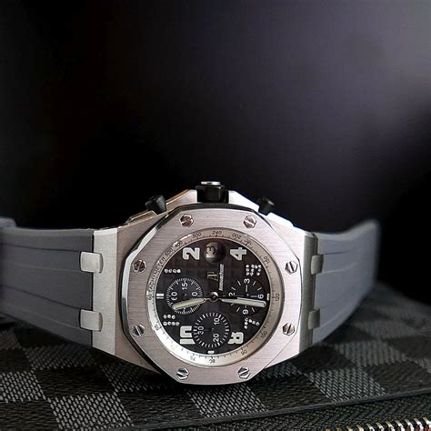 audemars piguet grey rubber strap|audemars piguet rubber strap replacement.